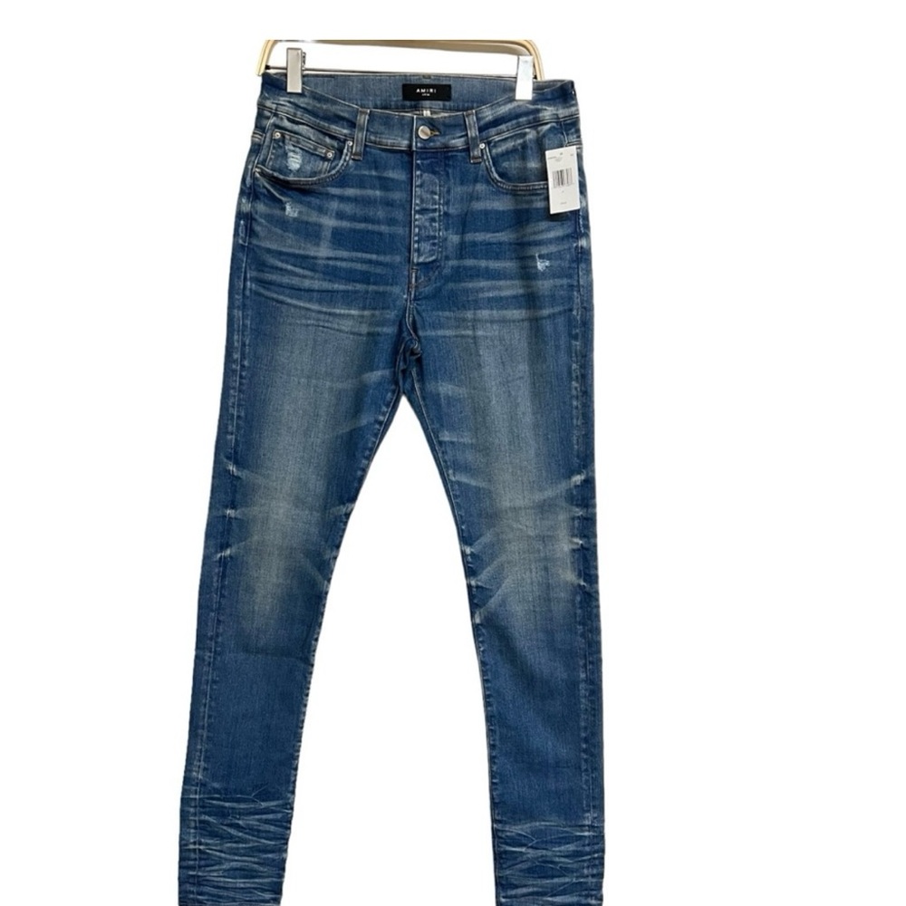 Amiri Blue Jeans